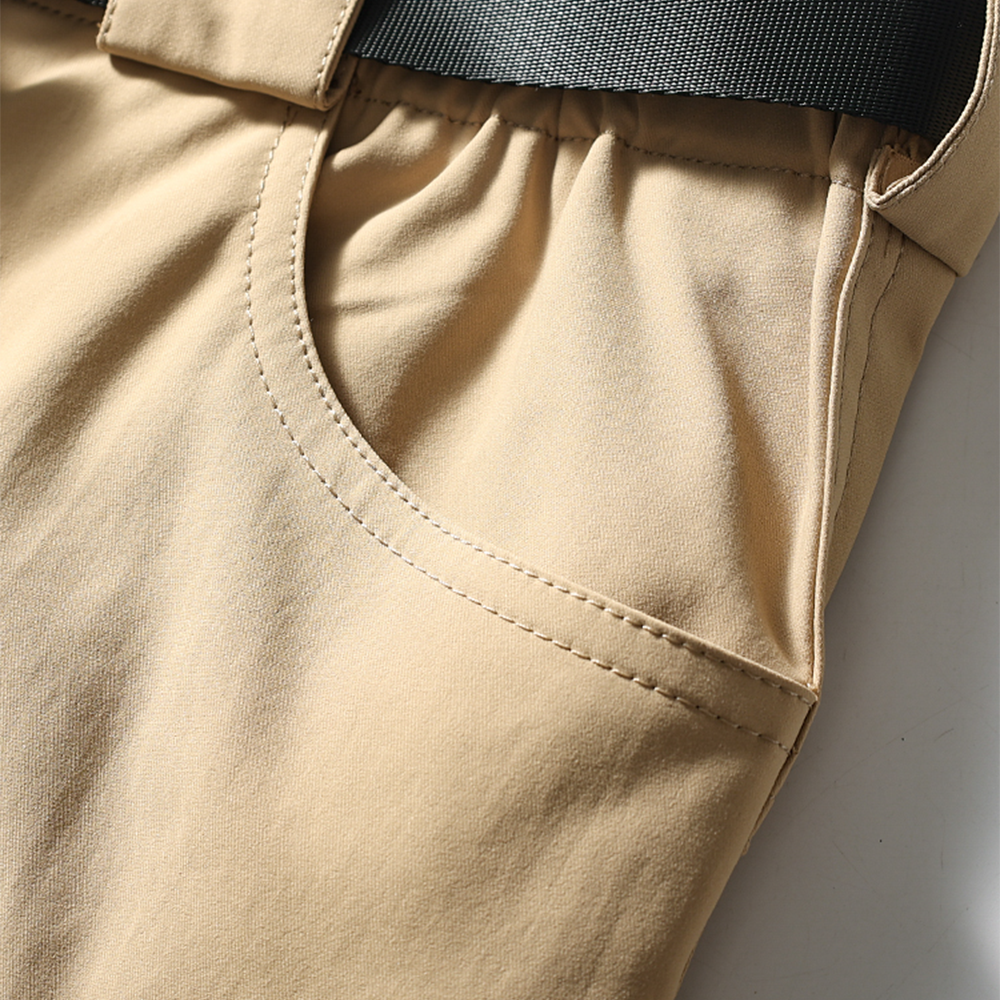 Men's Waterproof Windproof Workwear Pants with Quick-Dry Function