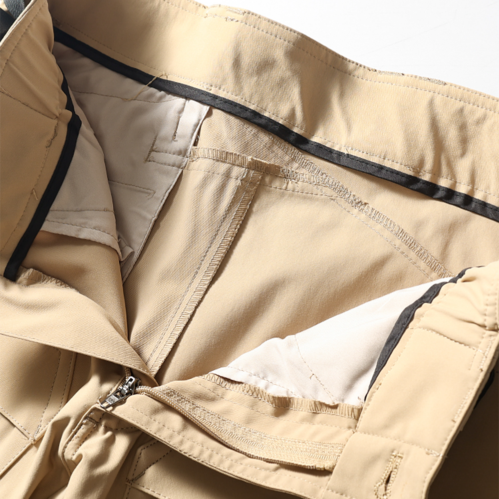 Men's Waterproof Windproof Workwear Pants with Quick-Dry Function