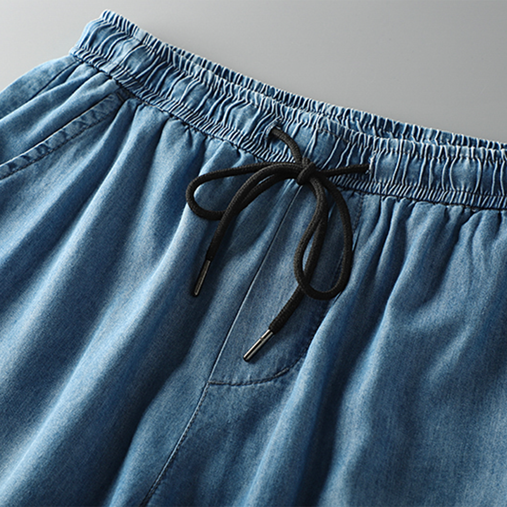 Denim Shorts Summer Thin Style Capri Pants