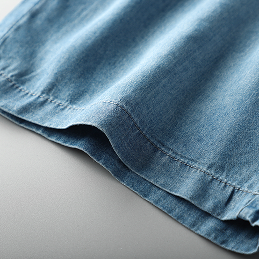 Denim Shorts Summer Thin Style Capri Pants