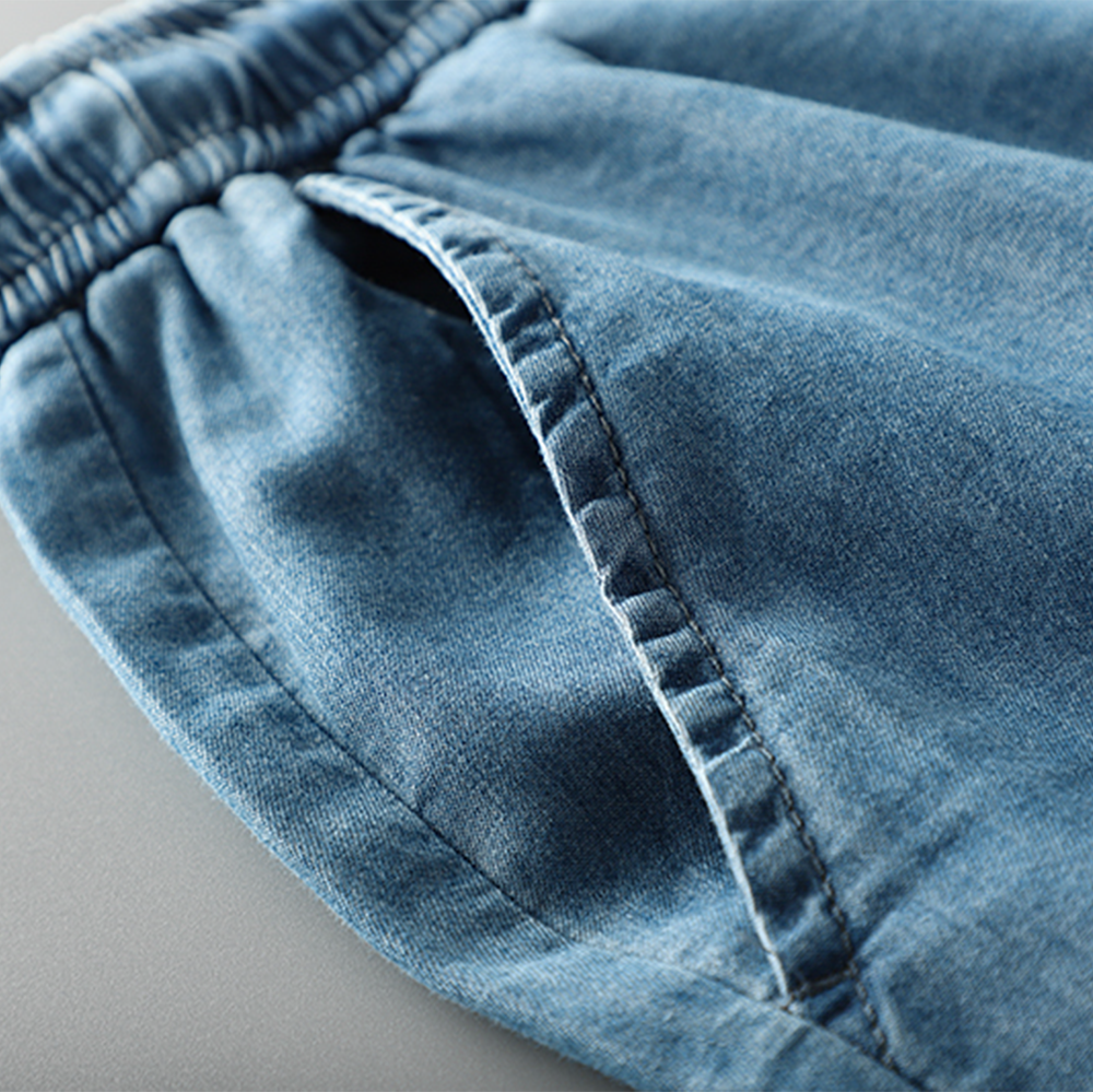 Denim Shorts Summer Thin Style Capri Pants