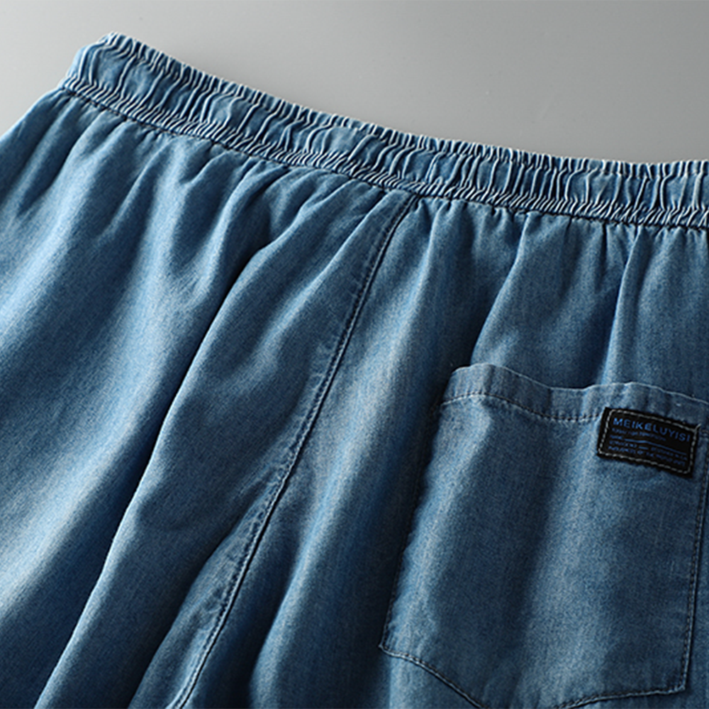 Denim Shorts Summer Thin Style Capri Pants