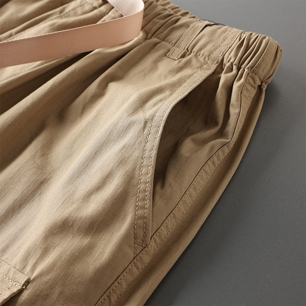 Workwear Shorts Men's American Hip-Hop Capri Pants