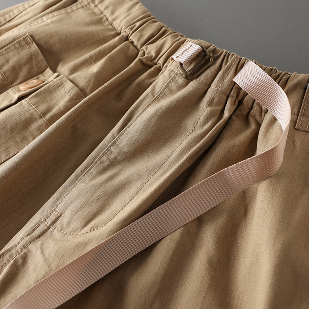 Workwear Shorts Men's American Hip-Hop Capri Pants