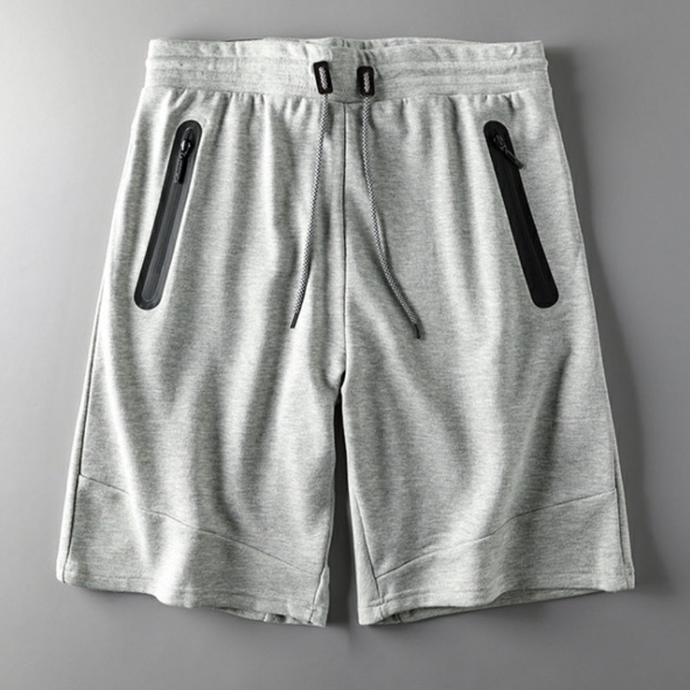 Drawstring Sports Capri Shorts