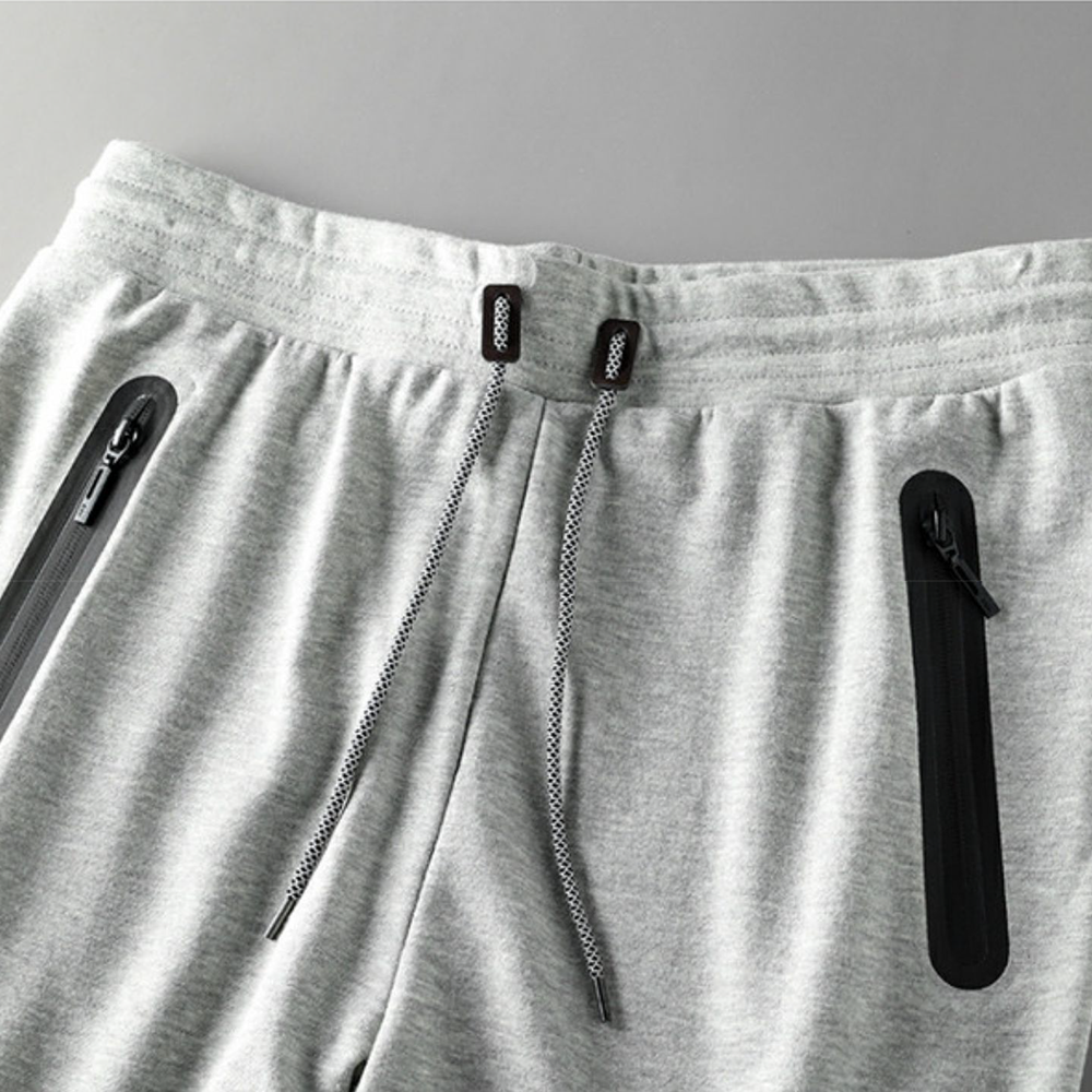 Drawstring Sports Capri Shorts