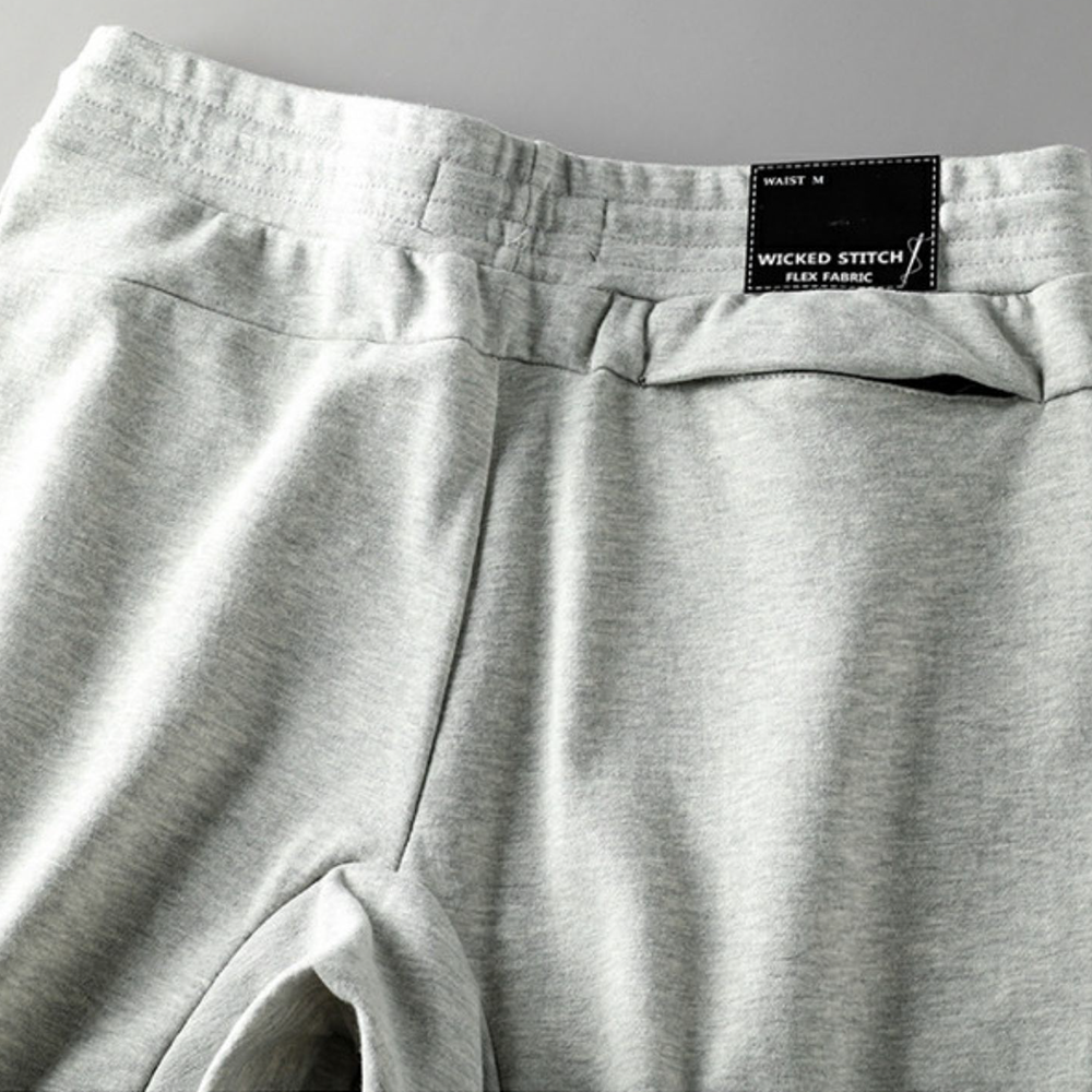 Drawstring Sports Capri Shorts