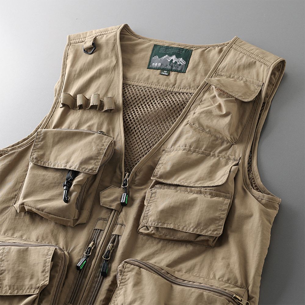 Men's Outdoor Hiking Camping Multifunctional Tactical Vest Workwear Gilet
