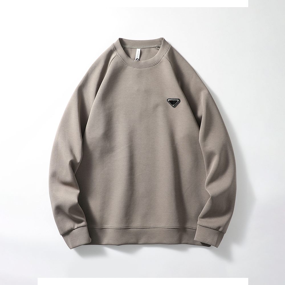 Crew Neck Mulley Space Cotton Casual Sweatshirt