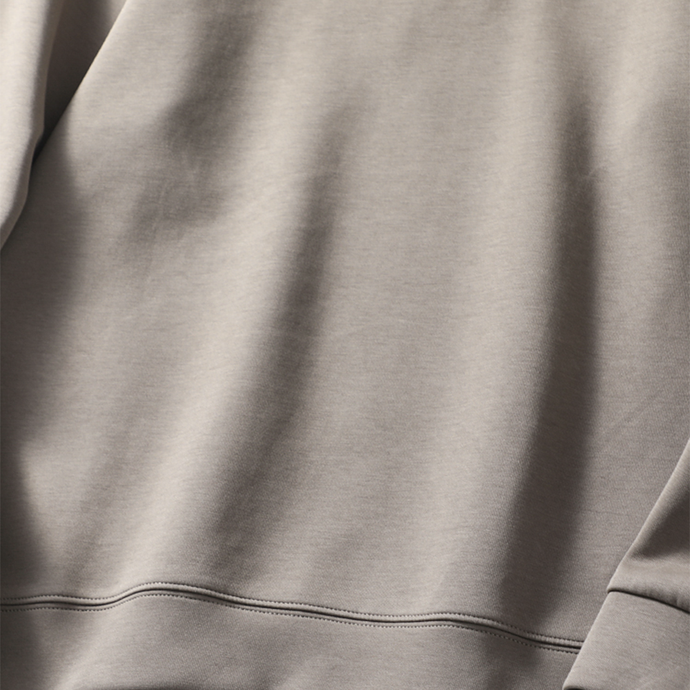 Crew Neck Mulley Space Cotton Casual Sweatshirt
