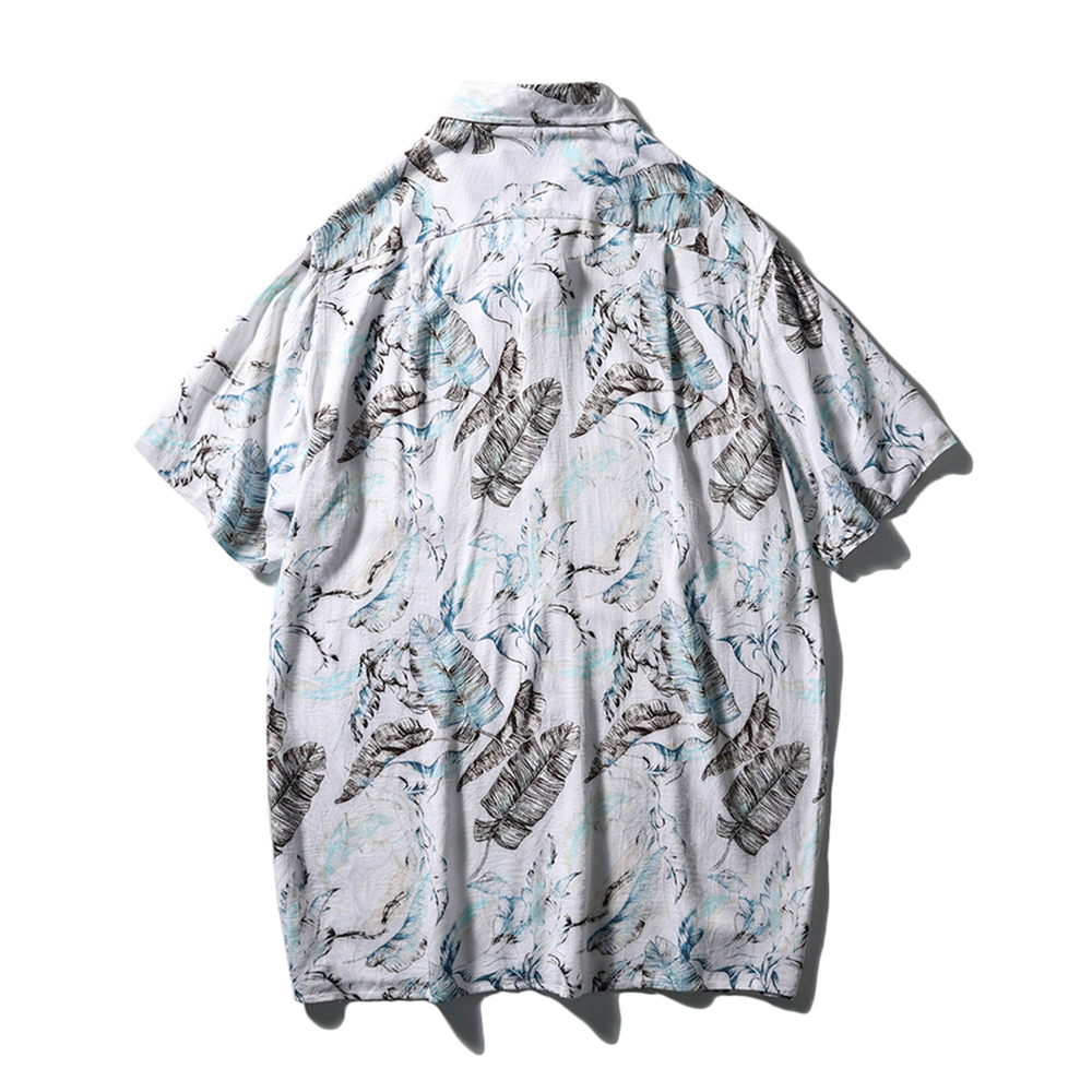 Hawaiian Baroque Floral Beach Shirt