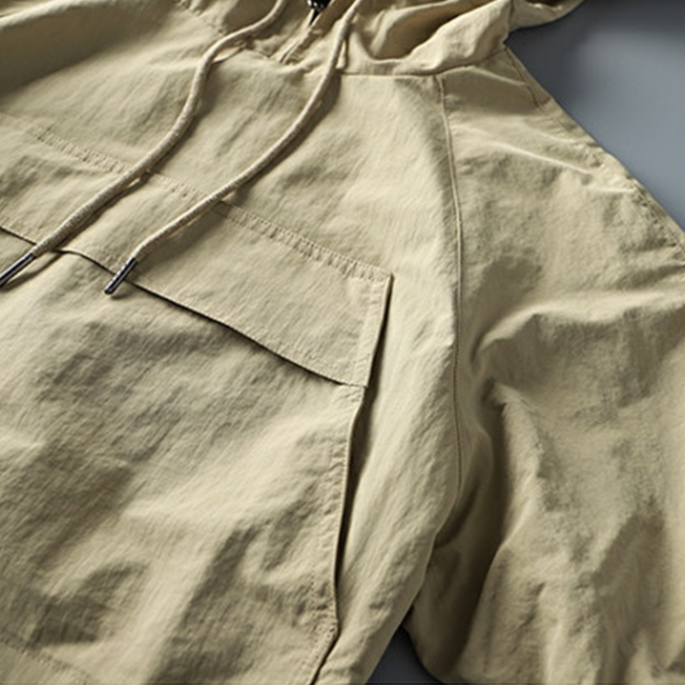Half-Zip Softshell Workwear Jacket