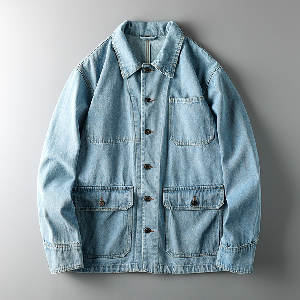 Denim Jacket Men's Spring/Autumn Thin Style