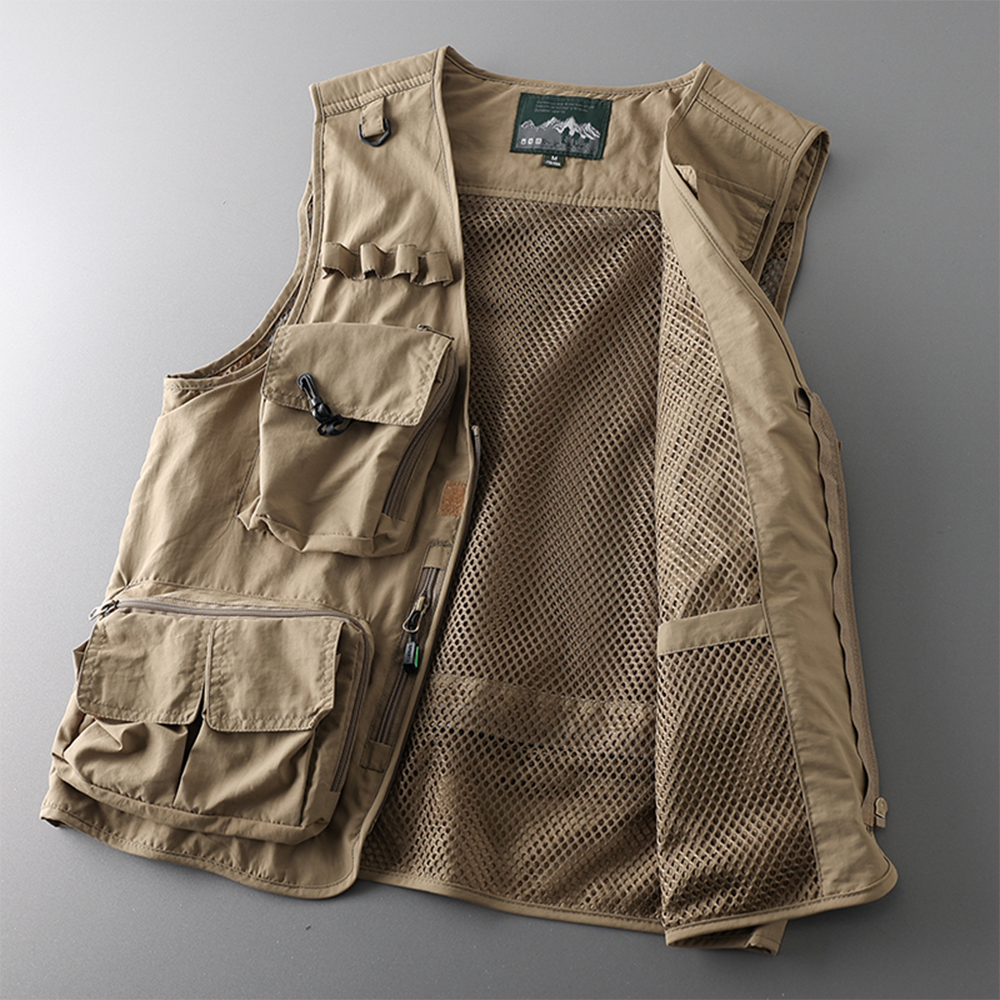 Men's Outdoor Hiking Camping Multifunctional Tactical Vest Workwear Gilet