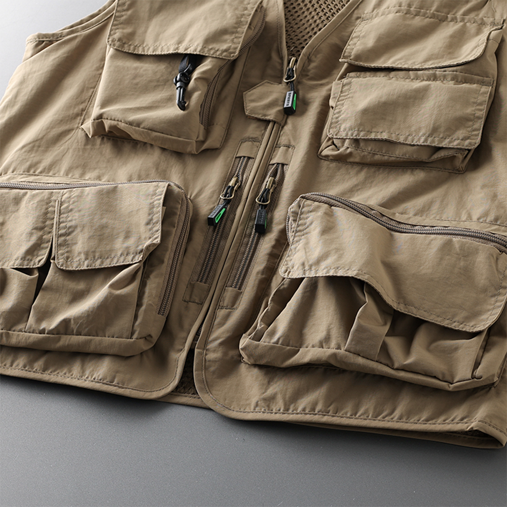 Men's Outdoor Hiking Camping Multifunctional Tactical Vest Workwear Gilet