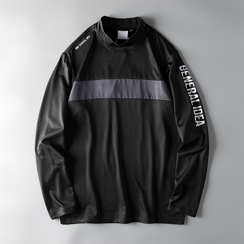 UV-Protection Outdoor Sports Long-Sleeve Quick-Dry T-Shirt Mandarin Collar Sweatshirt