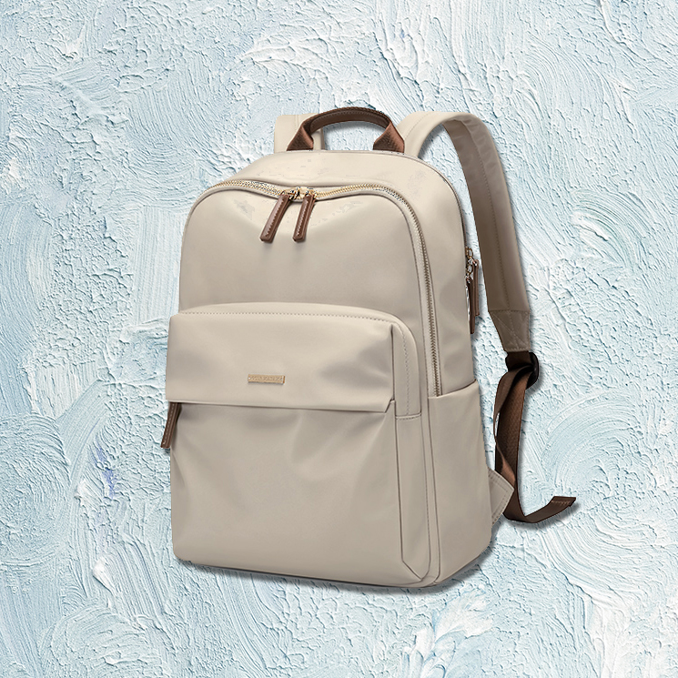 Oxford Textile School Bag Canvas Computer Backpack