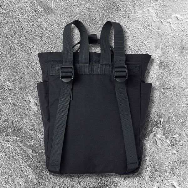 Women's Hands Free Convertible Tote Bag Backpack Black