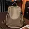 Backpack large capacity soft leather feeling leisure outdoor travel