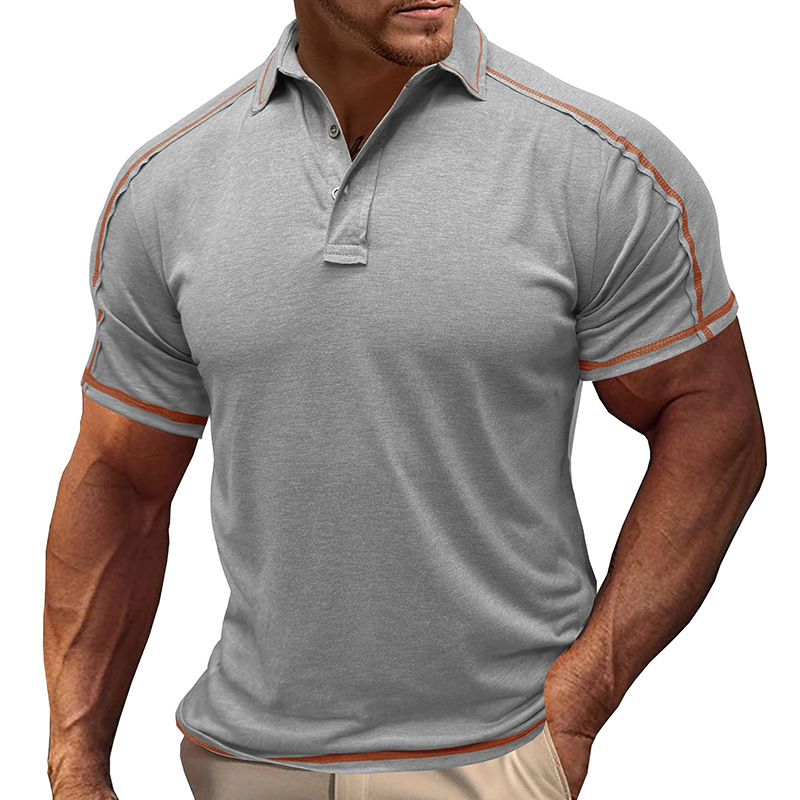 Men's Casual Sport Short Sleeve Polo Shirt