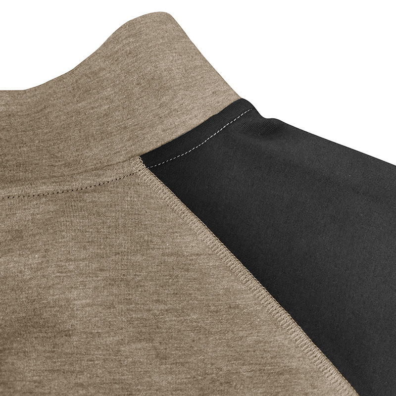 Men's Basic Casual Color Block Hoodie