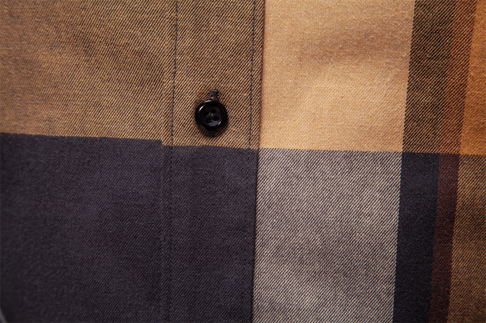 Men’s Cotton Plaid Shirt