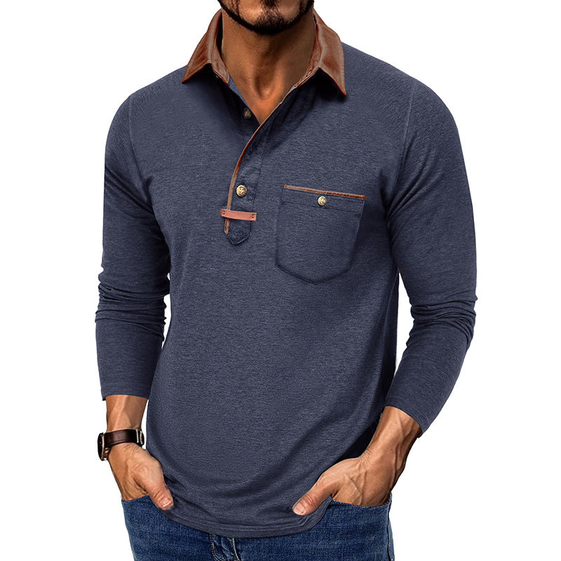 Men’s Long Sleeve Polo Shirt