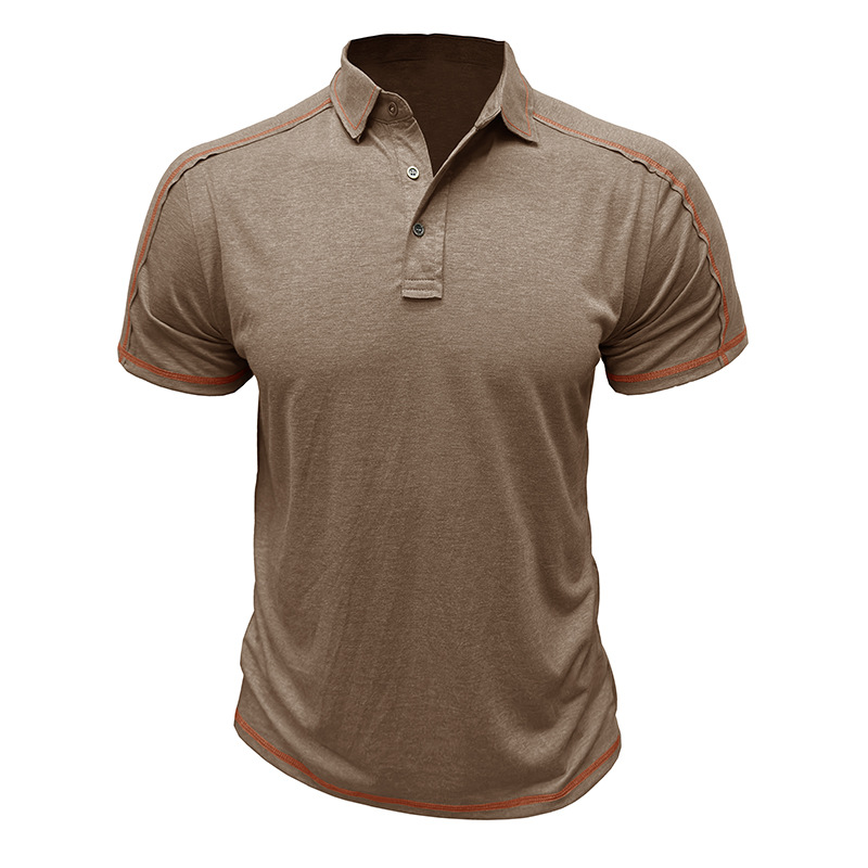 Men's Casual Sport Short Sleeve Polo Shirt