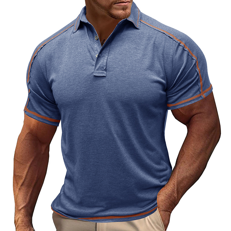Men's Casual Sport Short Sleeve Polo Shirt