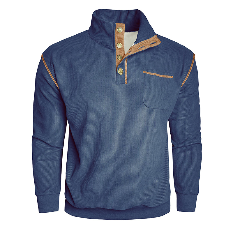 Men's Corduroy Fleece Pullover