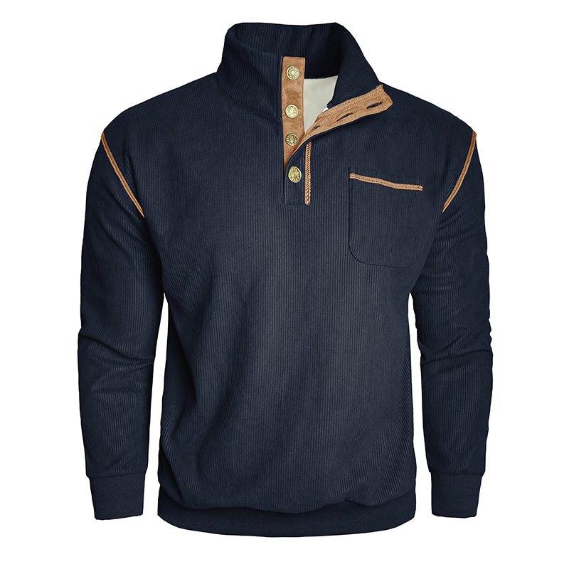 Men's Corduroy Fleece Pullover