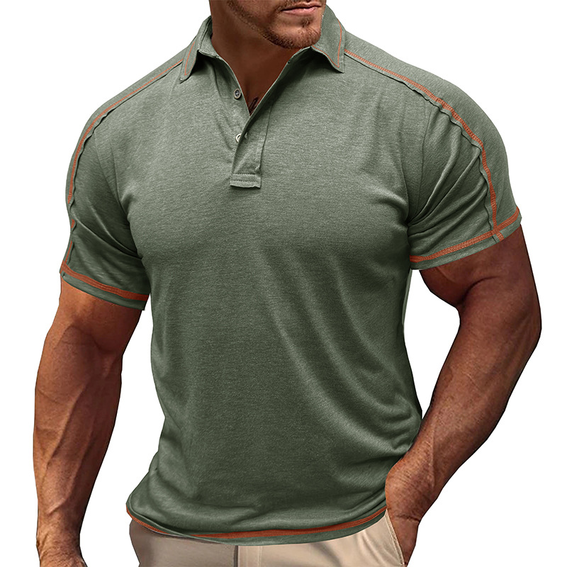 Men's Casual Sport Short Sleeve Polo Shirt