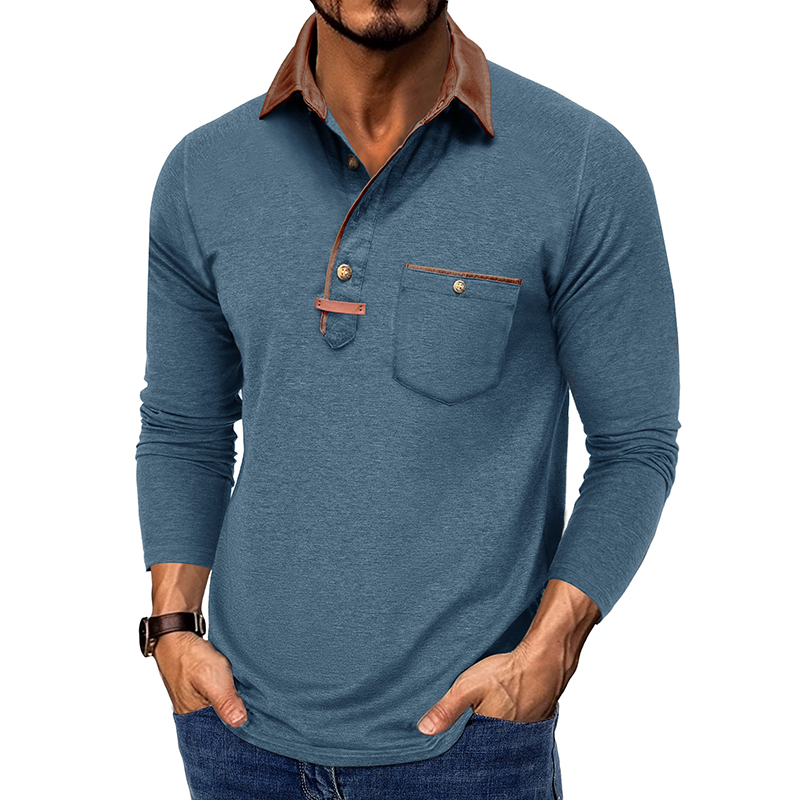 Men’s Long Sleeve Polo Shirt
