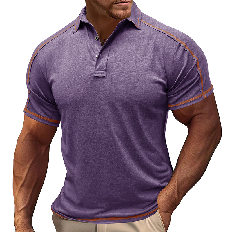 Men's Casual Sport Short Sleeve Polo Shirt