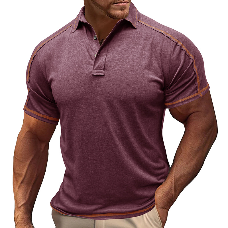 Men's Casual Sport Short Sleeve Polo Shirt