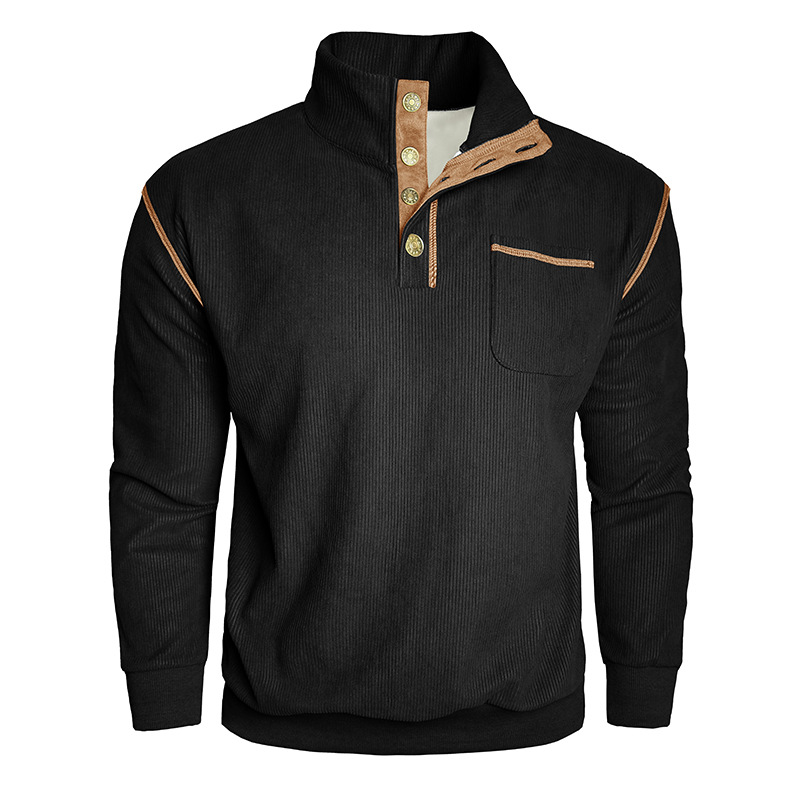 Men's Corduroy Fleece Pullover