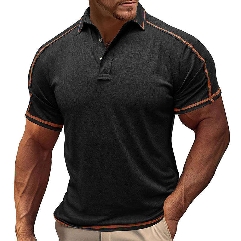Men's Casual Sport Short Sleeve Polo Shirt