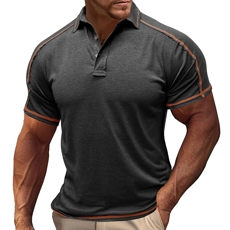 Men's Casual Sport Short Sleeve Polo Shirt