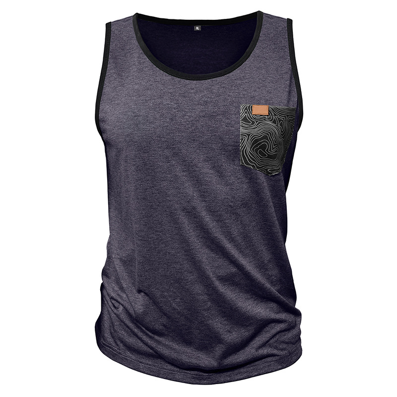 Men's Sleeveless Graphic Workout Tank Top