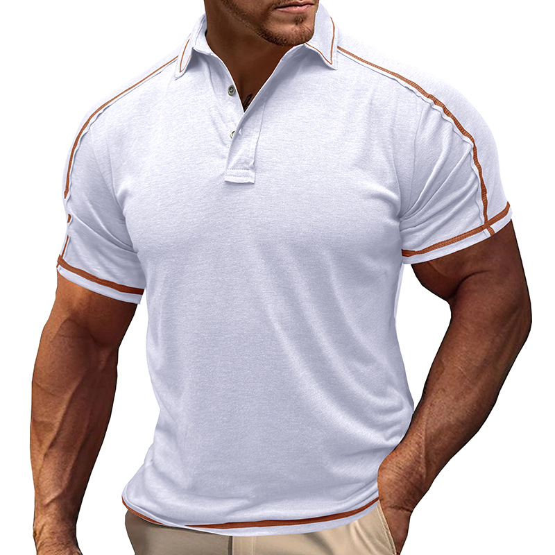 Men's Casual Sport Short Sleeve Polo Shirt