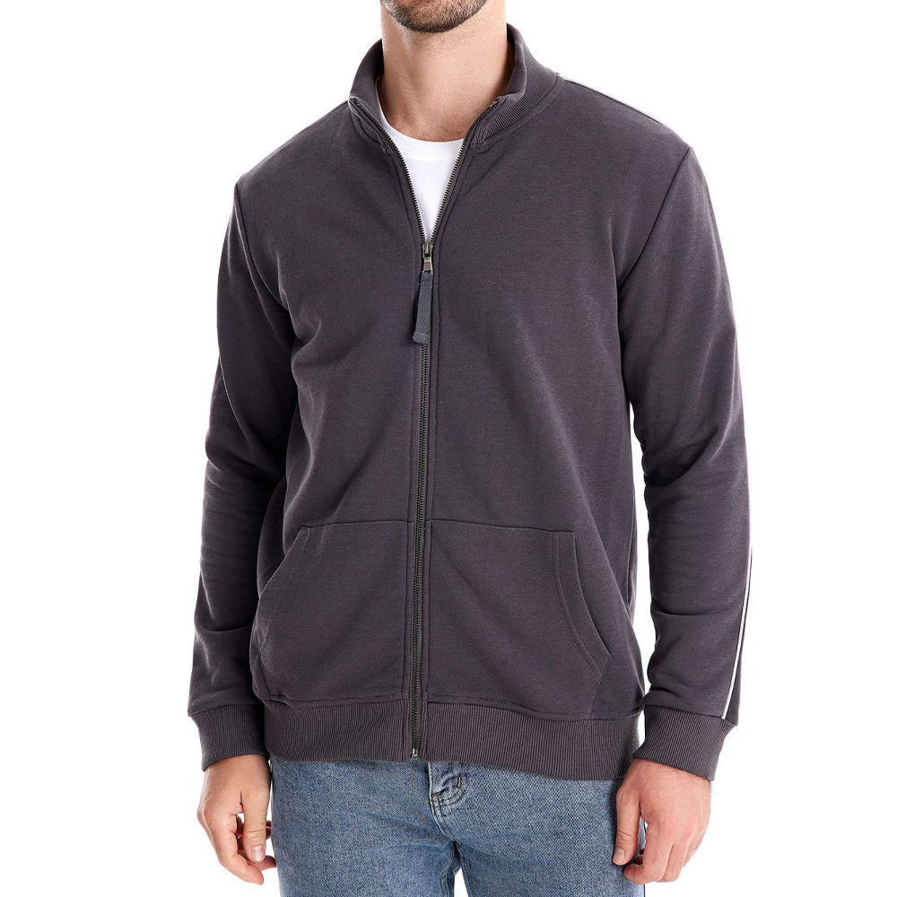 Men's Sports Colorblock Zip-Up Hoodie