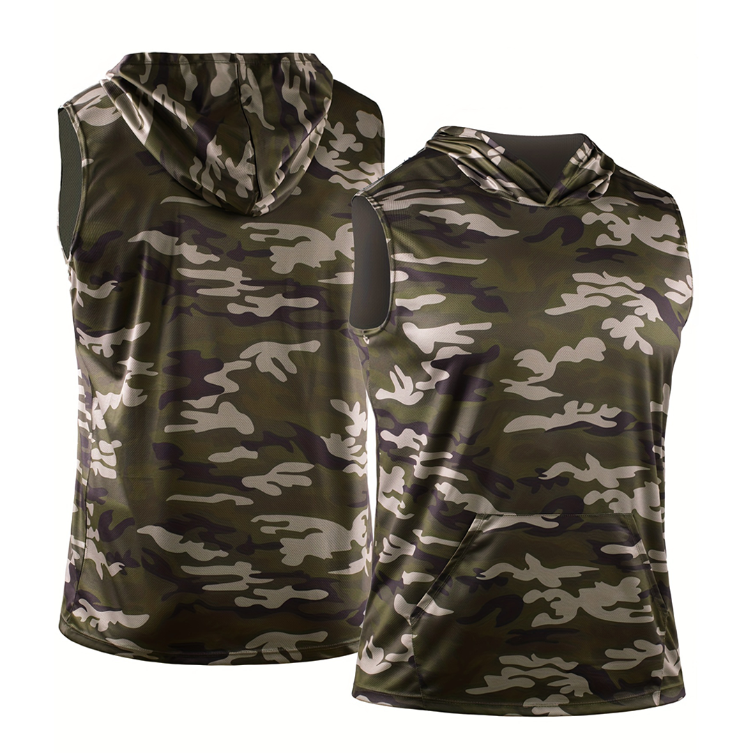Men's Quick Drying Camouflage Sports Vest