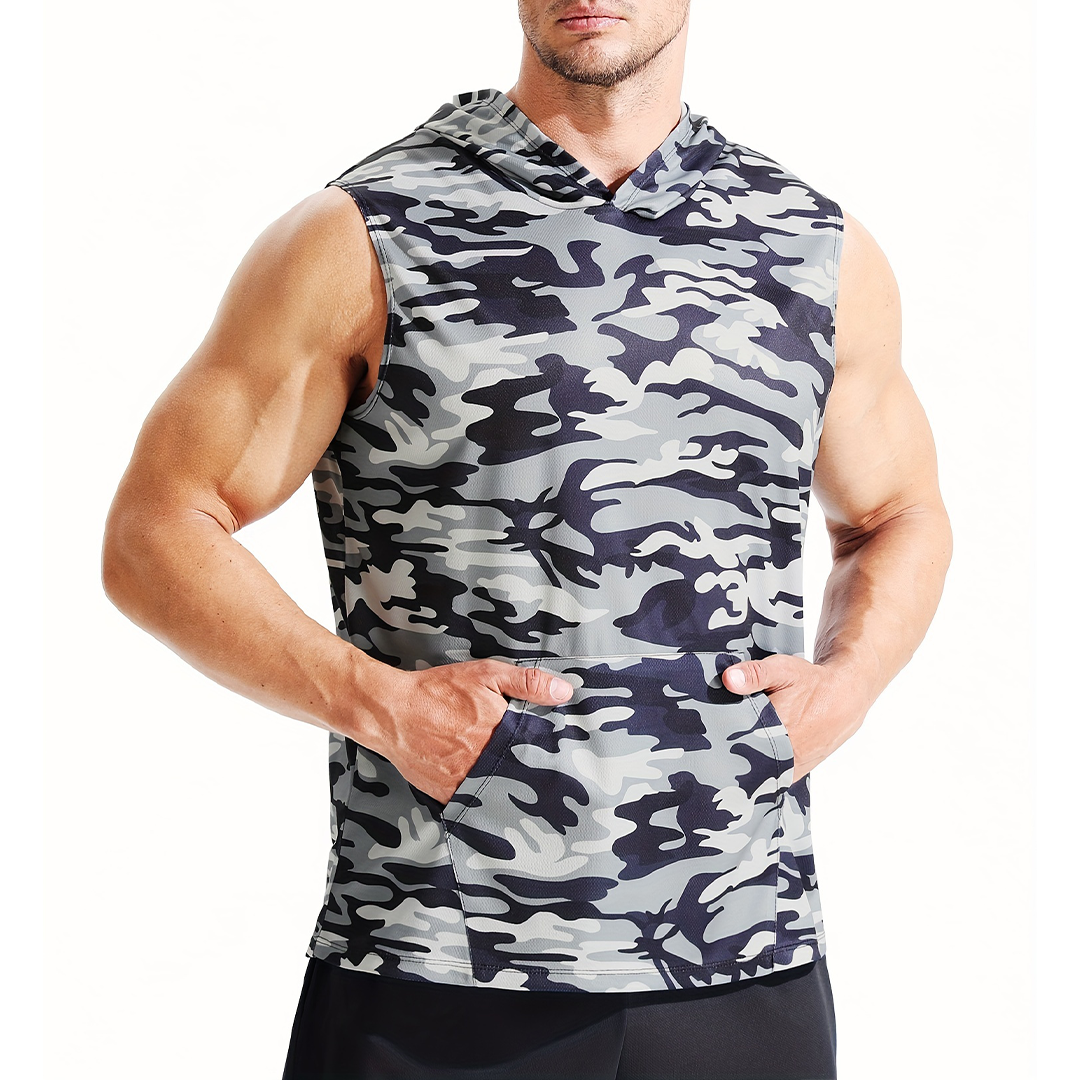 Men's Quick Drying Camouflage Sports Vest