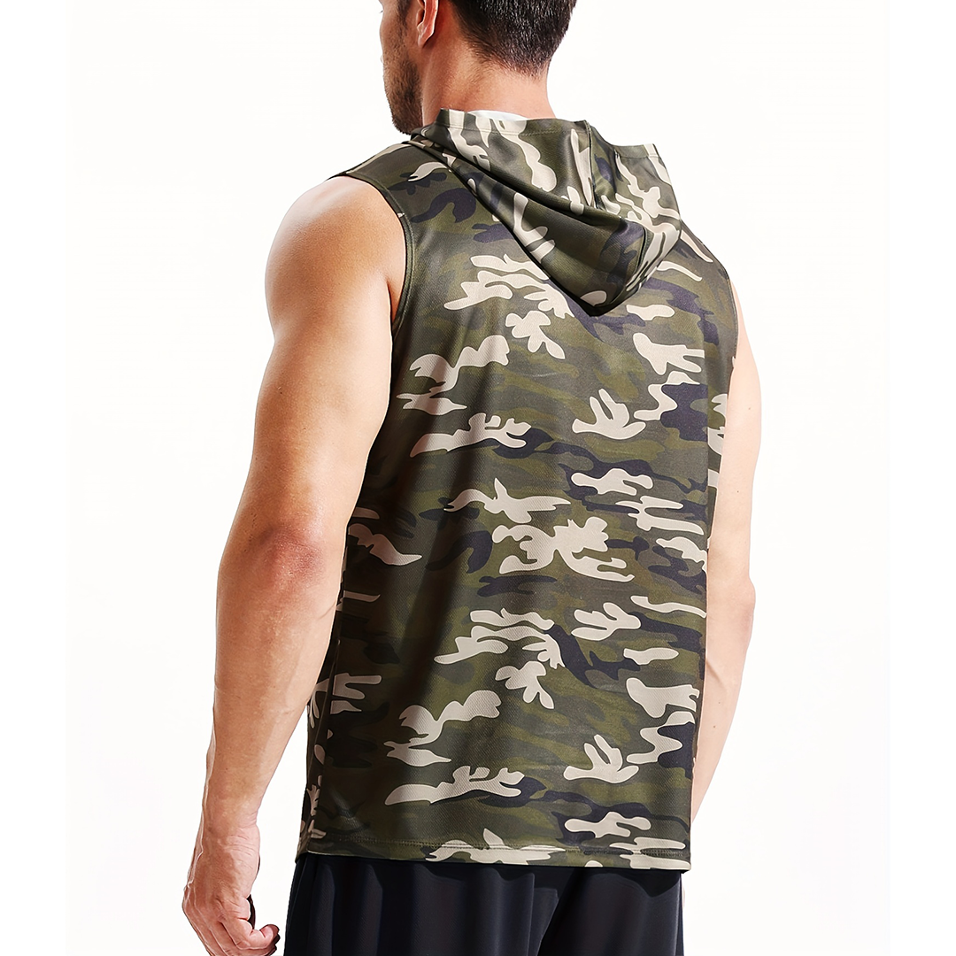 Men's Quick Drying Camouflage Sports Vest