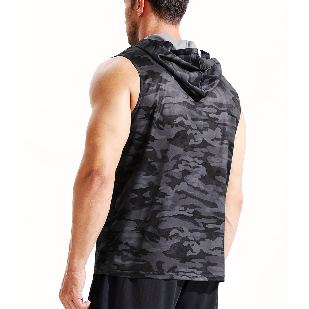 Men's Quick Drying Camouflage Sports Vest