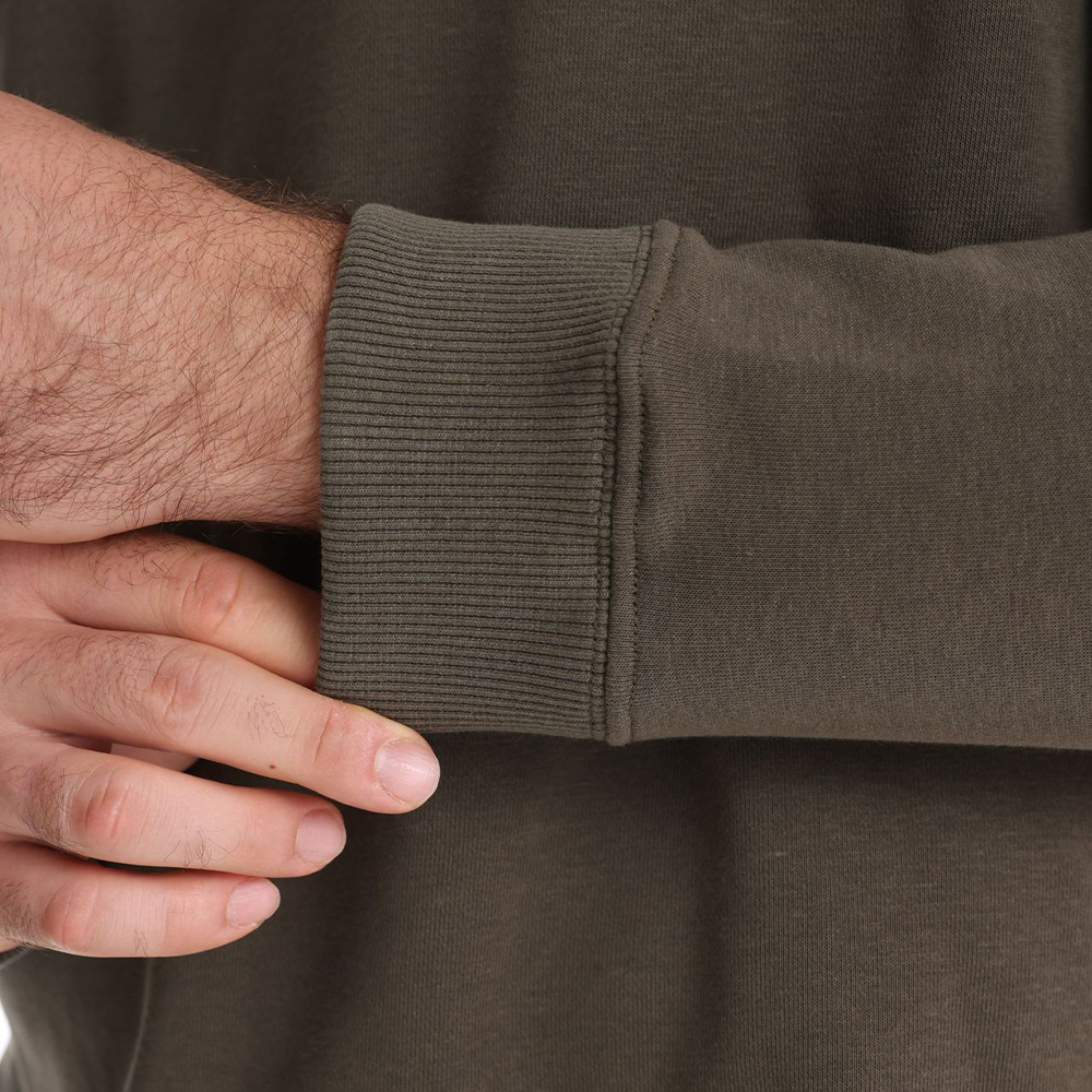 Men's Casual Solid Color Knit Crew Neck Sweater