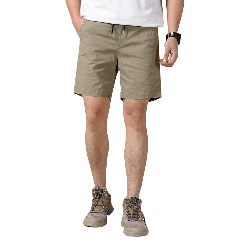 Men's Loose Fit Stretch Cotton Cargo Shorts
