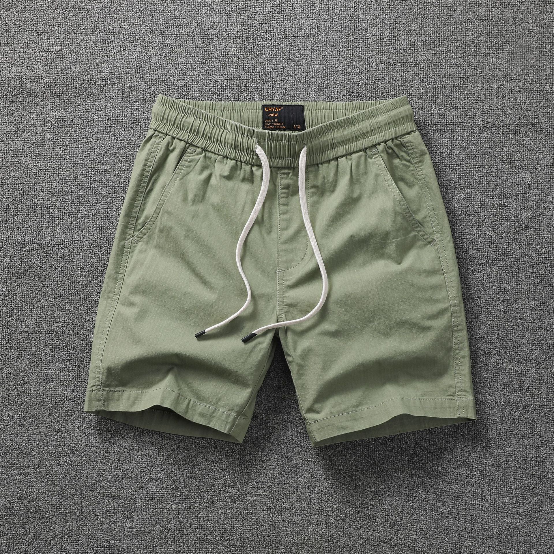 Men's Loose Fit Stretch Cotton Cargo Shorts