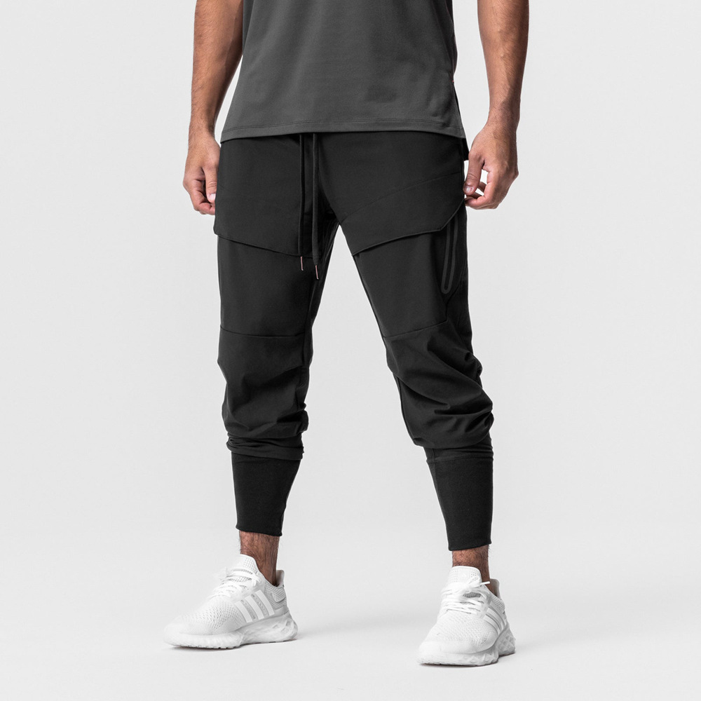Men's Slim Fit Casual Workouts Sweatpants with Multiple Pockets
