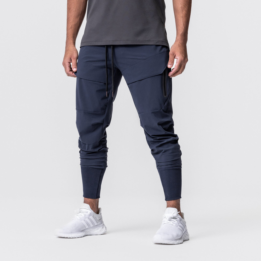 Men's Slim Fit Casual Workouts Sweatpants with Multiple Pockets
